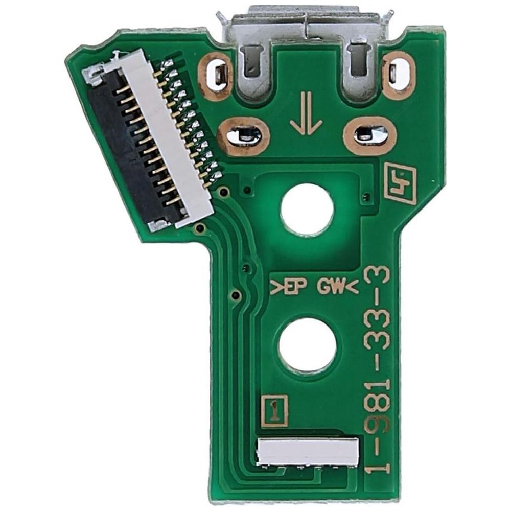 For Sony PS4 Controller JDS-040 USB Charger PCB Board with Flex Cable