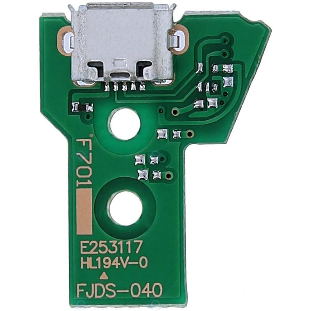 For Sony PS4 Controller JDS-040 USB Charger PCB Board with Flex Cable