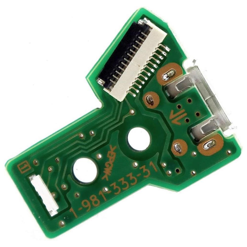 For Sony PS4 Controller JDS-040 USB Charger PCB Board with Flex Cable
