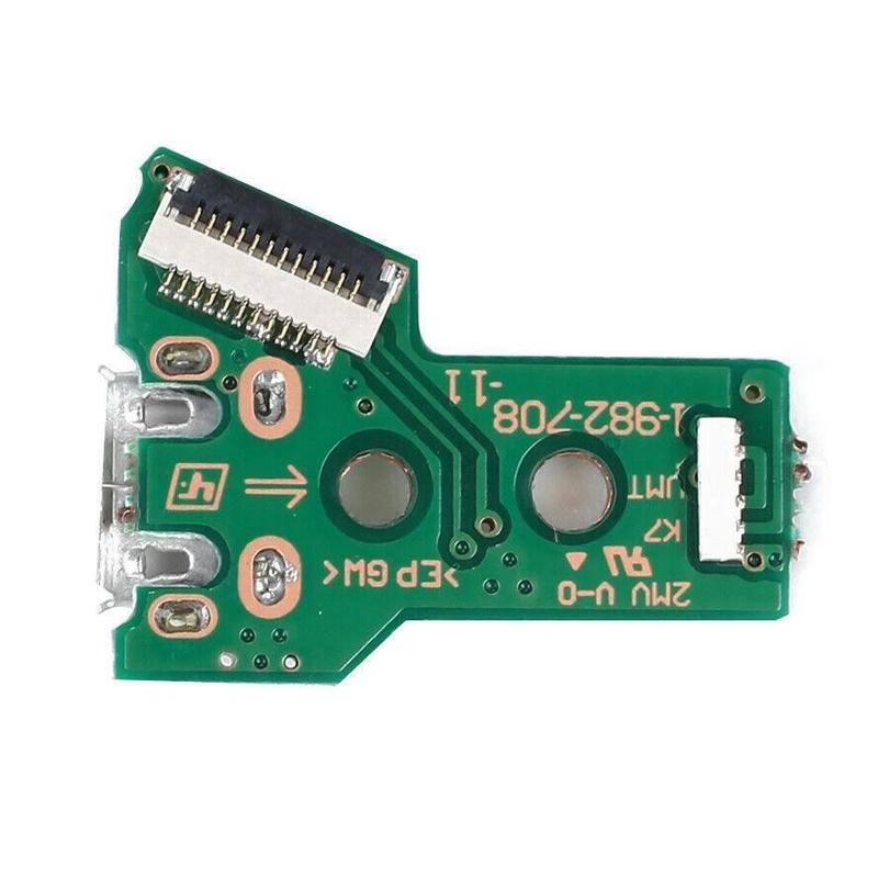 For Sony PS4 Controller JDS-055 12 PIN USB Charging Port Socket with Flex Cable