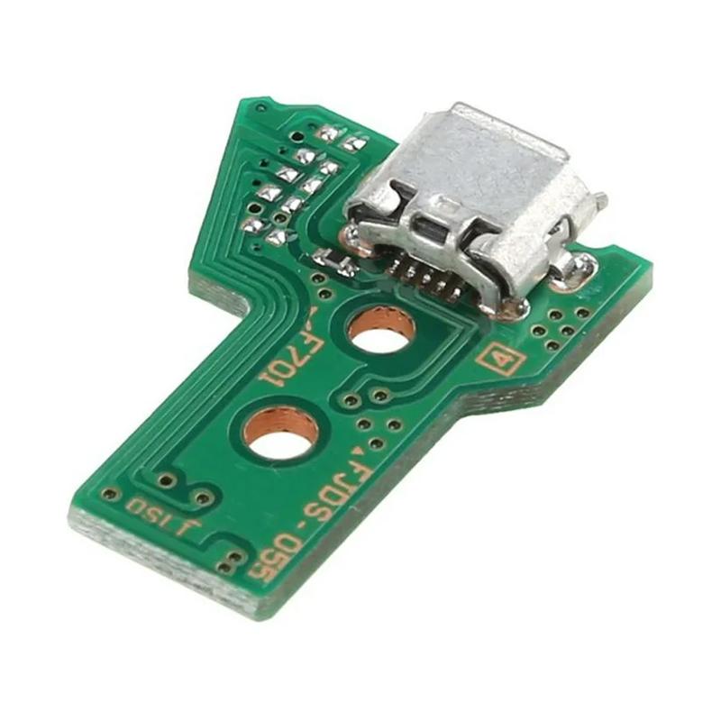 For Sony PS4 Controller JDS-055 12 PIN USB Charging Port Socket with Flex Cable