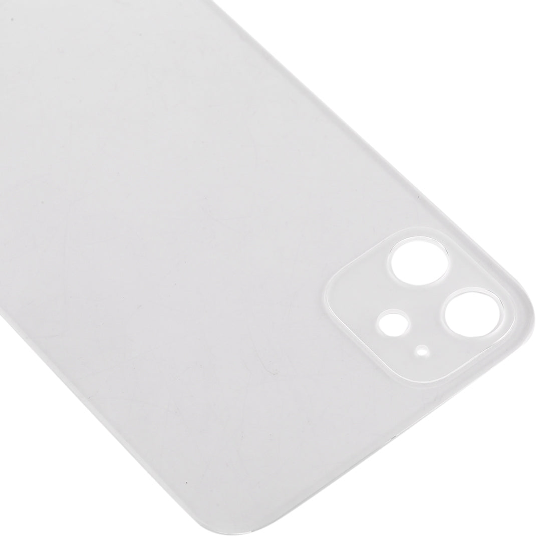Transparent Glass Battery Back Cover for iPhone 11(Transparent)