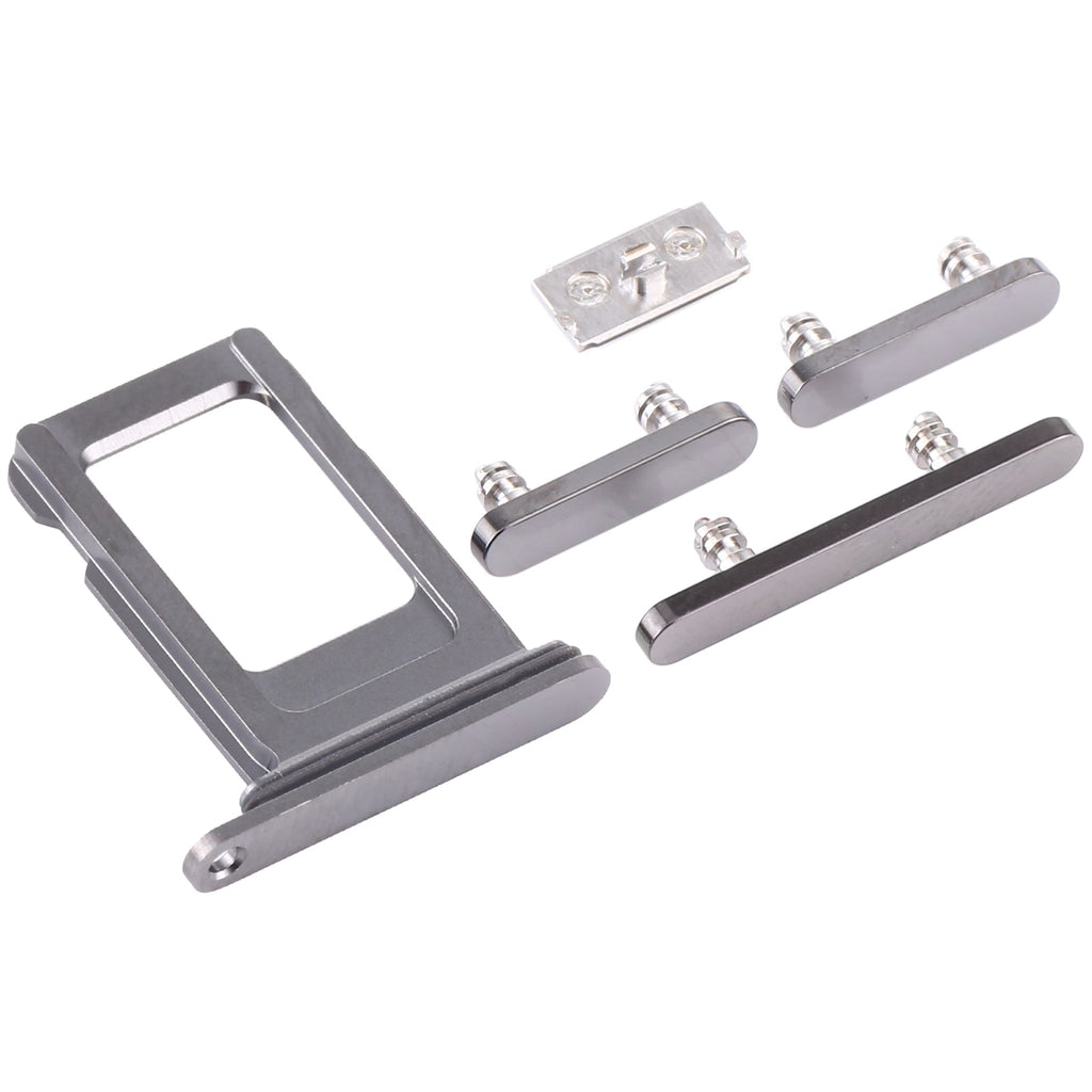 SIM Card Tray + Side Keys for iPhone 12 Pro(Graphite)