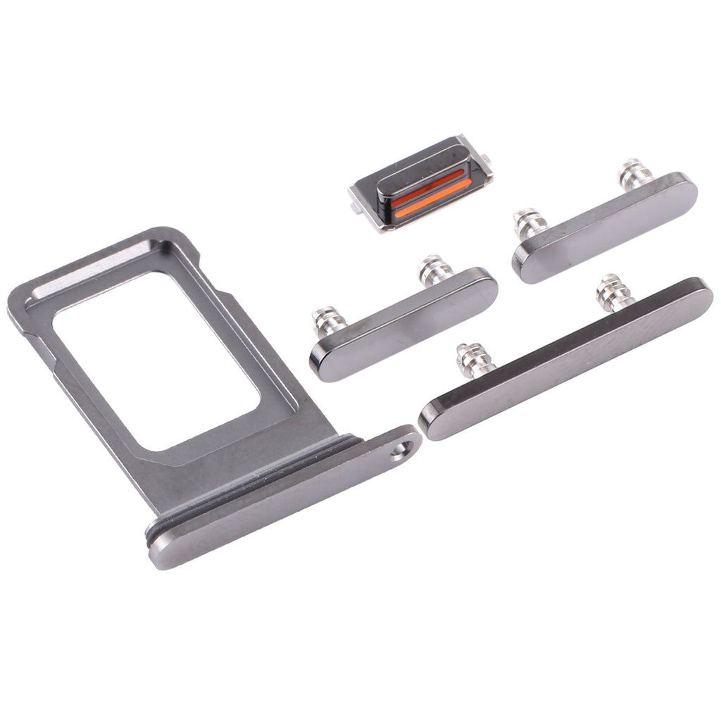 SIM Card Tray + SIM Card Tray + Side Keys for iPhone 12 Pro(Graphite)