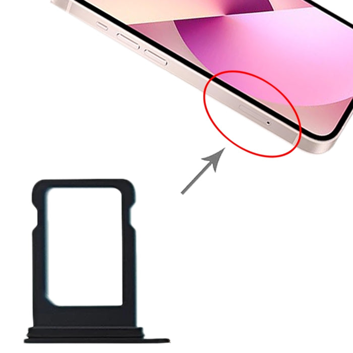 SIM Card Tray for iPhone 13 mini (Black)