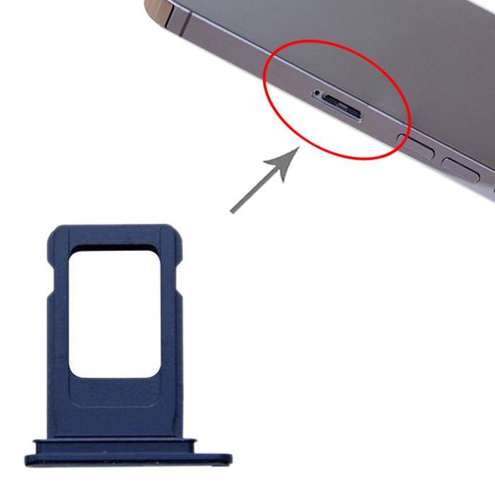 SIM+SIM Card Tray for iPhone 13 Pro(Blue)
