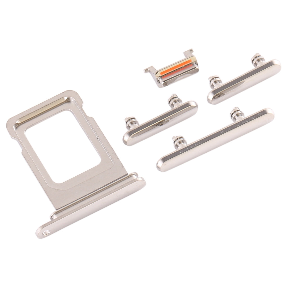 SIM Card Tray + Side Key for iPhone 11 Pro / 11 Pro Max(White)