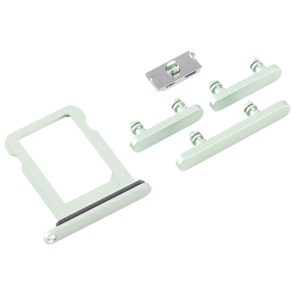SIM Card Tray + Side Keys for iPhone 12 Mini(Green)