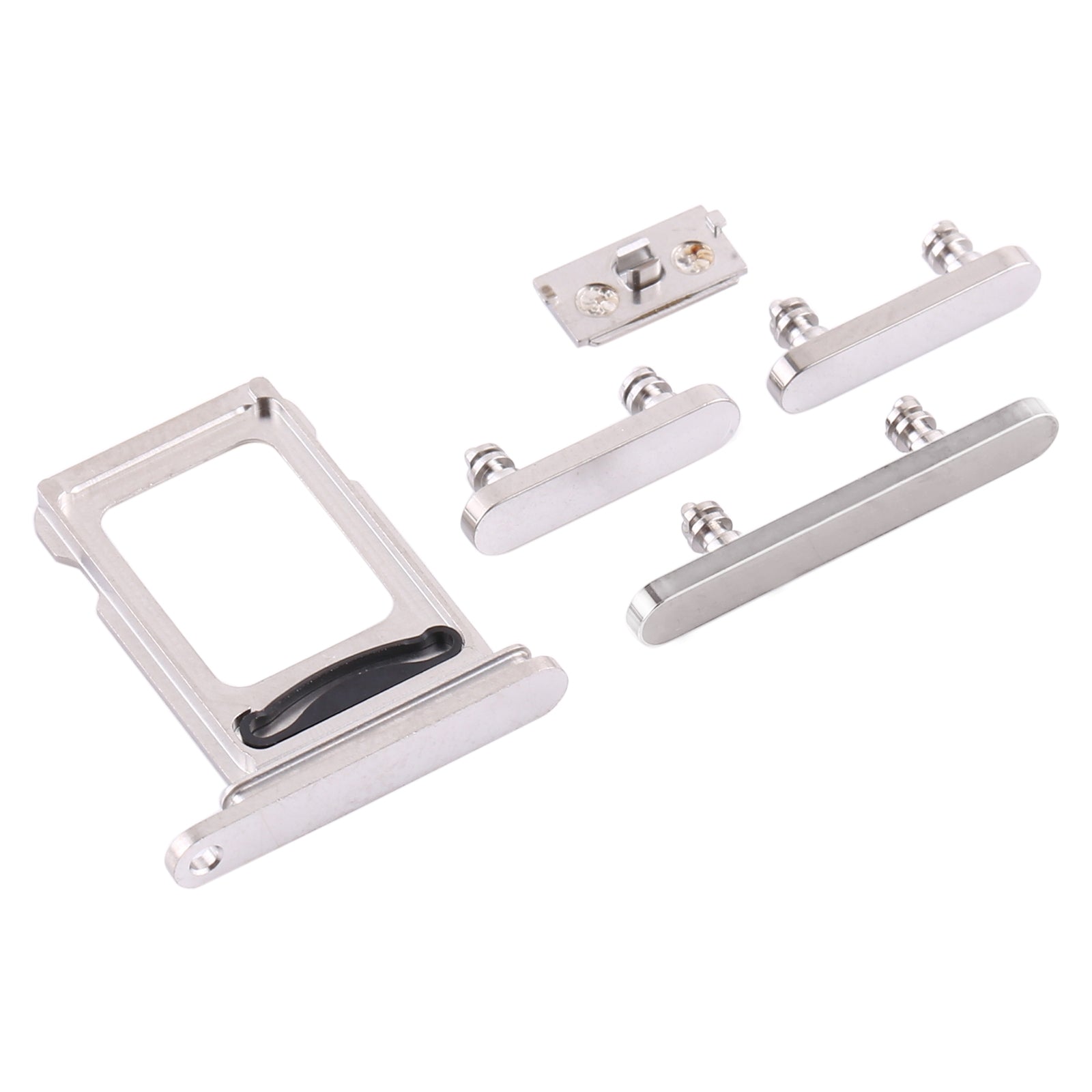 SIM Card Tray + SIM Card Tray + Side Keys for iPhone 12 Pro Max(White)