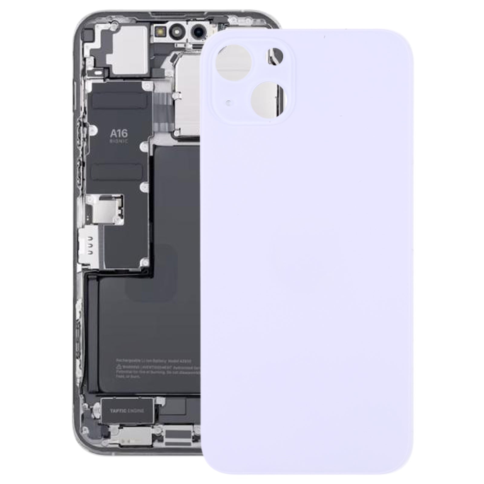 Battery Back Cover for iPhone 14(Purple)