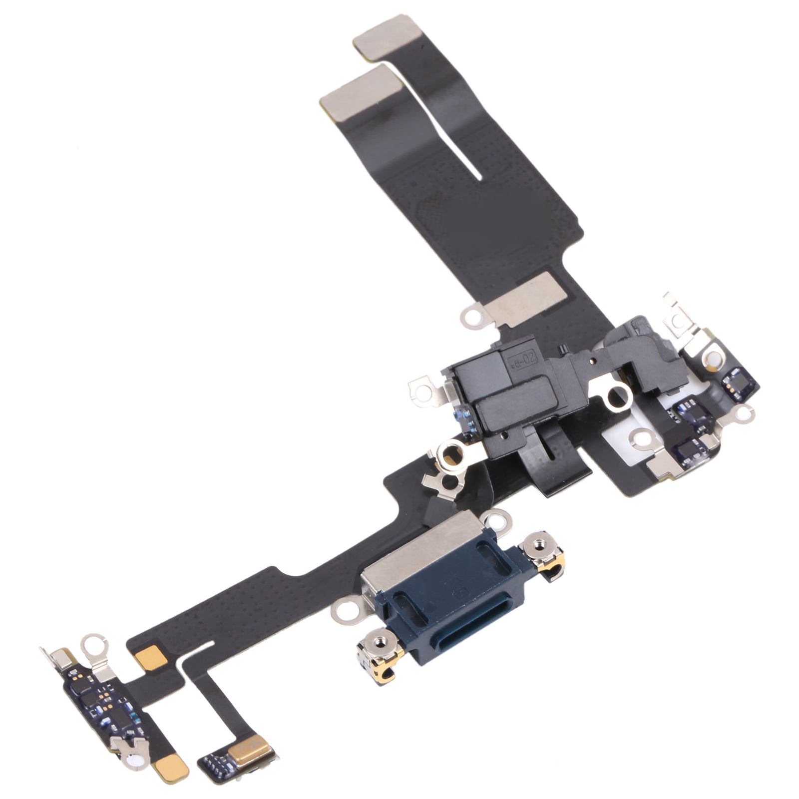 For iPhone 14 Original Charging Port Flex Cable (Dark Blue)