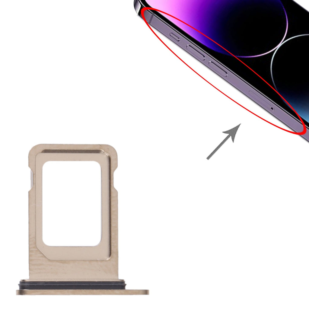 SIM Card Tray for iPhone 14 Pro (Gold)