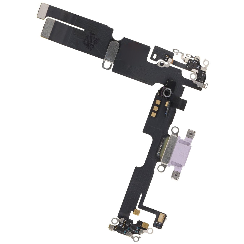 For iPhone 14 Plus Original Charging Port Flex Cable (Purple)