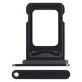 For iPhone 15 Plus SIM + SIM Card Tray (Black)