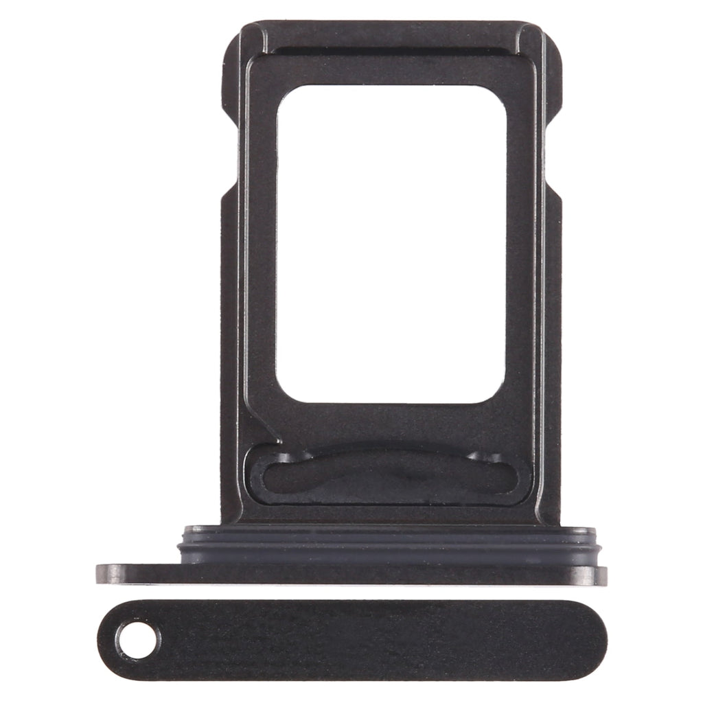 For iPhone 15 Pro SIM + SIM Card Tray (Black)