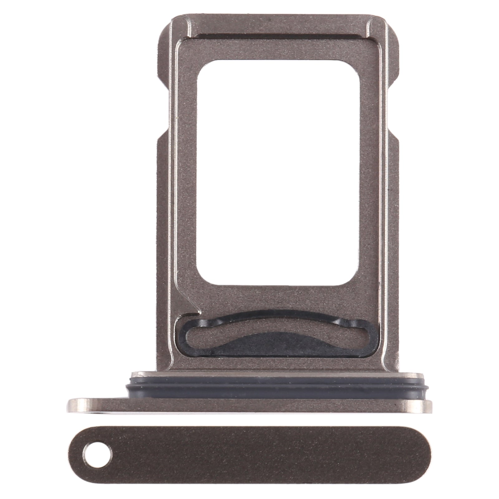 For iPhone 15 Pro SIM + SIM Card Tray (Titanium Color)