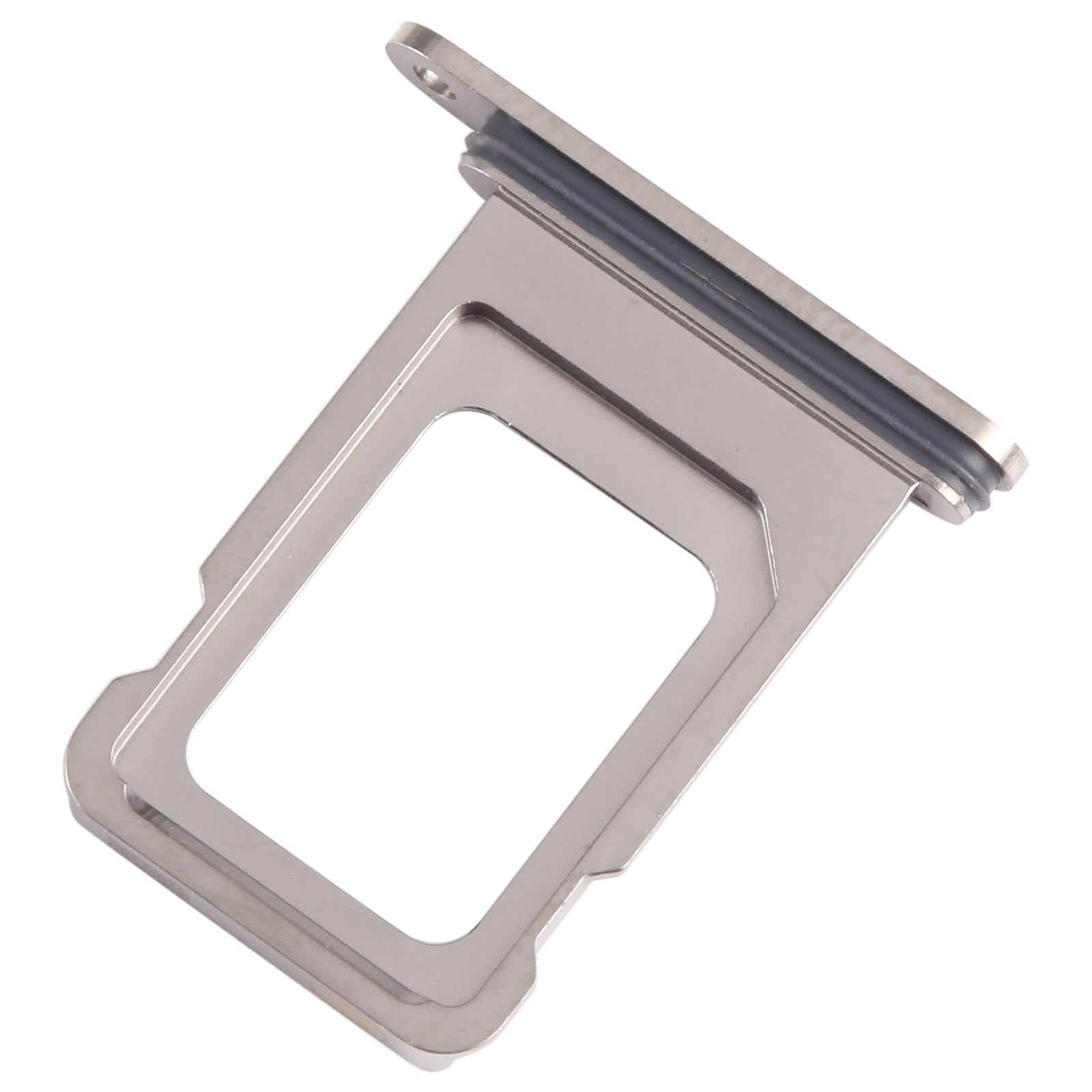 For iPhone 15 Pro Max SIM + SIM Card Tray (Titanium Color)