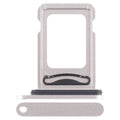 For iPhone 15 Pro Max SIM + SIM Card Tray (White)