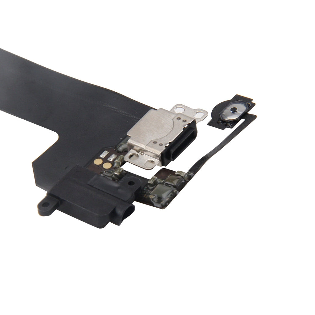 Charging Port + Audio Flex Cable for iPod Touch 6 (Black)