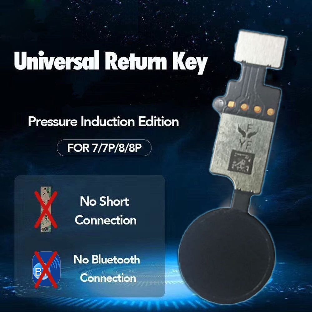 Home Button (5th gen) with Flex Cable for iPhone 8 Plus / 7 Plus / 8 / 7 (Black)