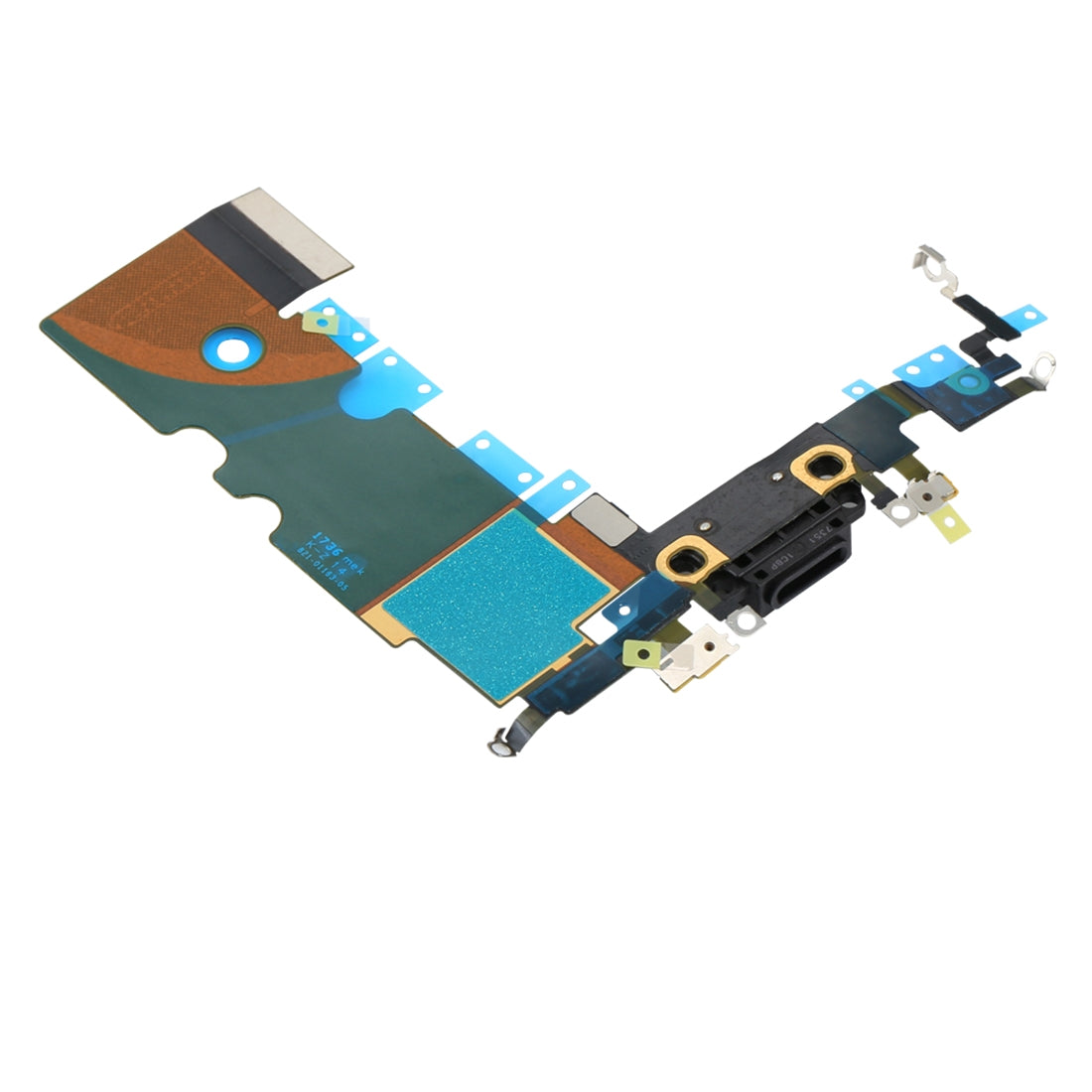 Charging Port Flex Cable for iPhone 8 (Black)