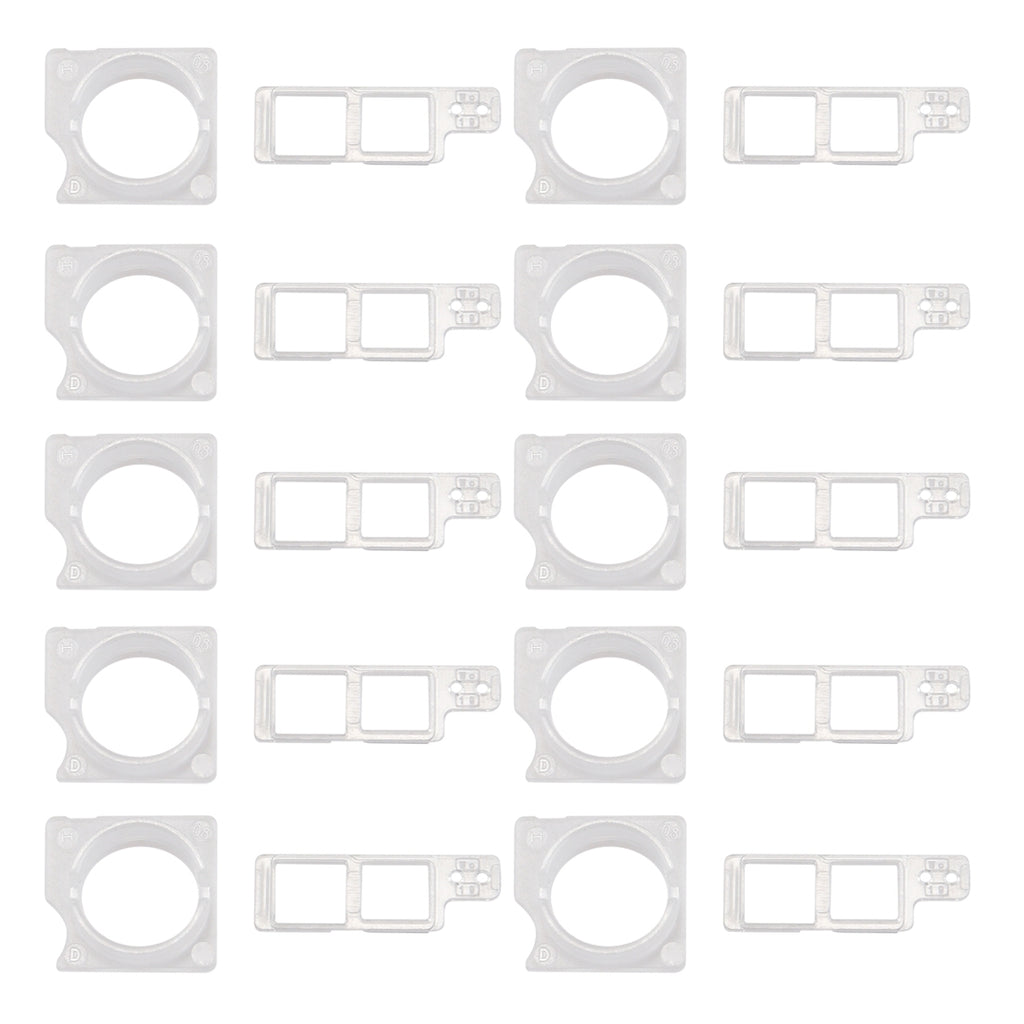 10 Sets for iPhone 8 Front Facing Camera Module Bezel + Sensor Retaining Bracket