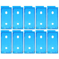 10 PCS LCD Frame Bezel Waterproof Adhesive Stickers for iPhone 8(Black)