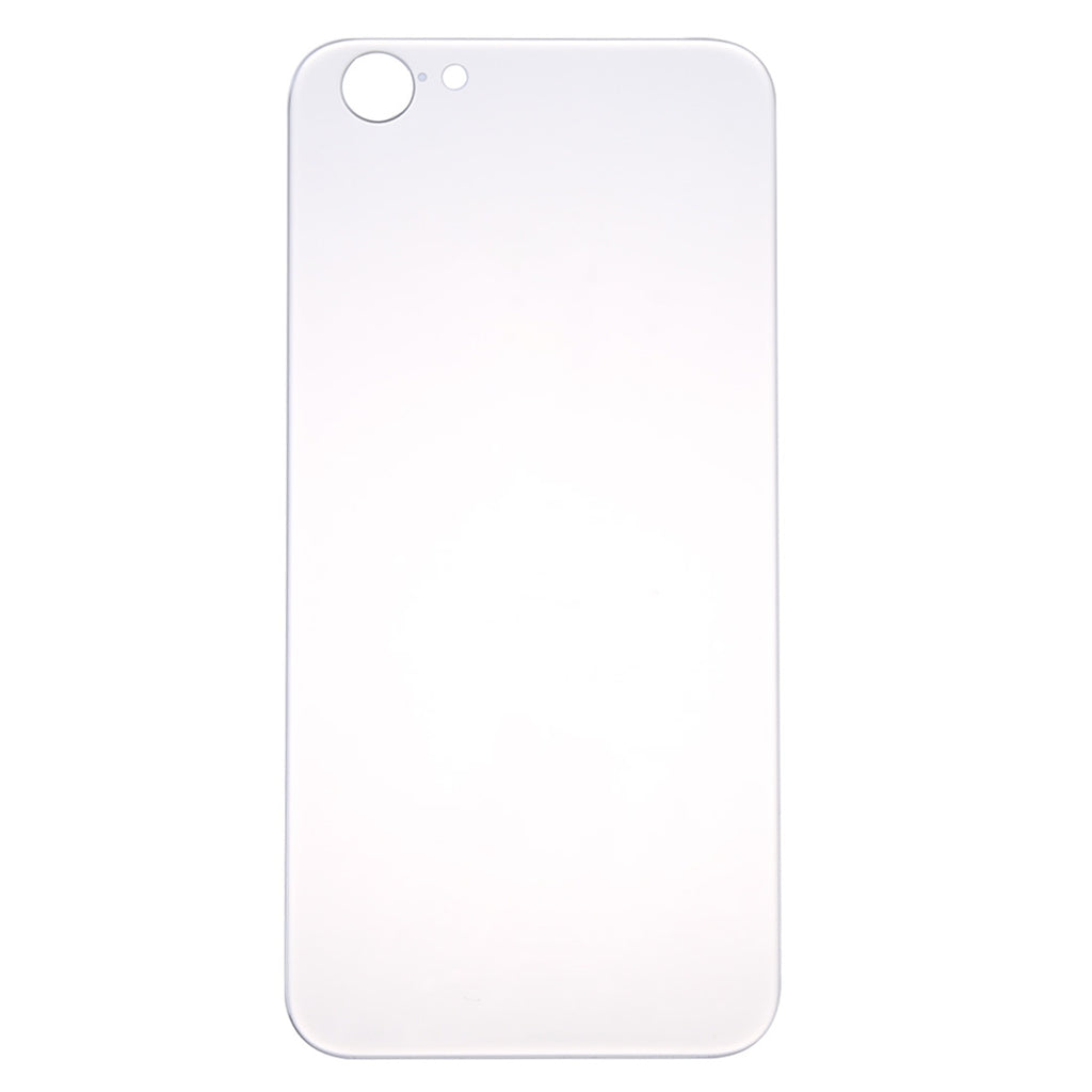 Glass Battery Back Cover for iPhone 8 (Silver)