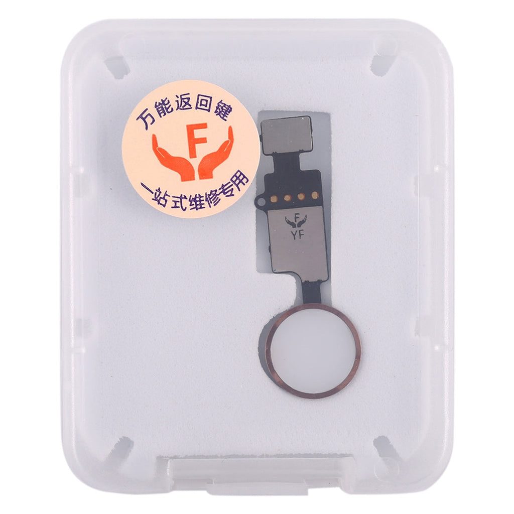 Home Button (3rd ) with Flex Cable (Not Supporting Fingerprint Identification) for iPhone 8 Plus / 7 Plus / 8 / 7(Pink)