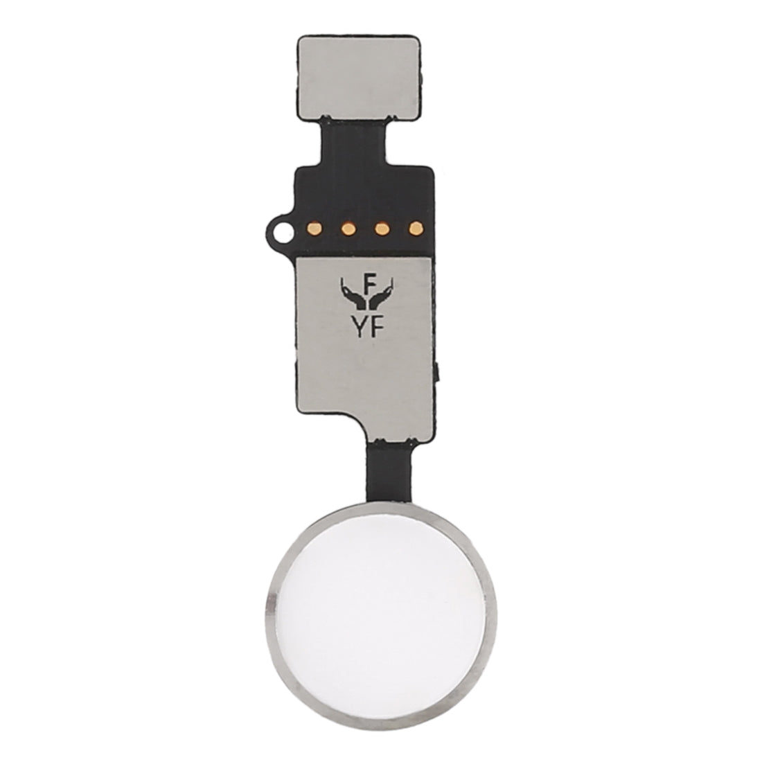 Home Button (3rd ) with Flex Cable (Not Supporting Fingerprint Identification) for iPhone 8 Plus / 7 Plus / 8 / 7(Silver)