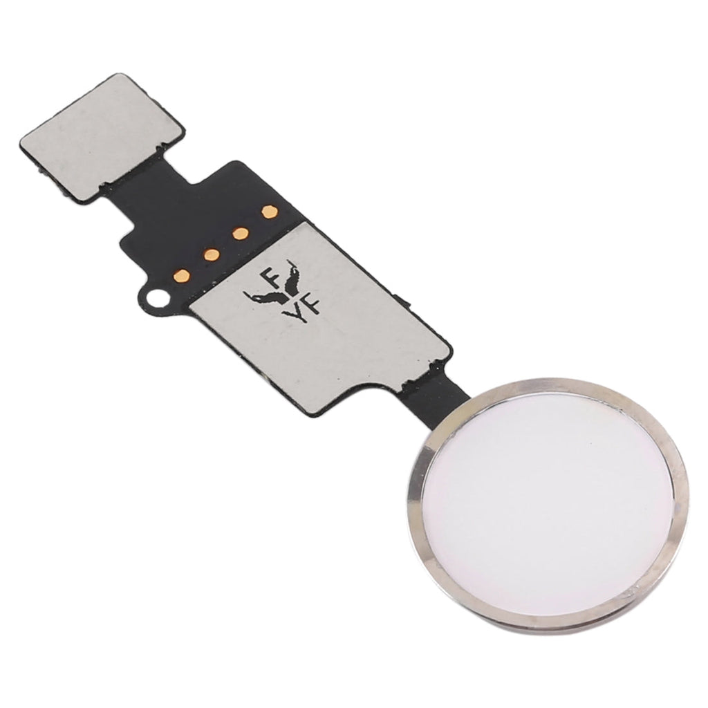 Home Button (3rd ) with Flex Cable (Not Supporting Fingerprint Identification) for iPhone 8 Plus / 7 Plus / 8 / 7(Silver)