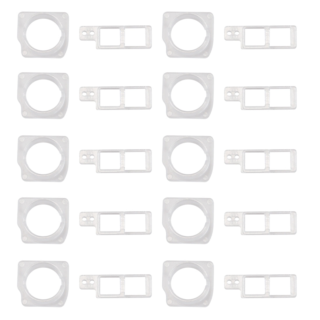 10 Sets for iPhone 8 Plus Front Facing Camera Module Bezel + Sensor Retaining Bracket