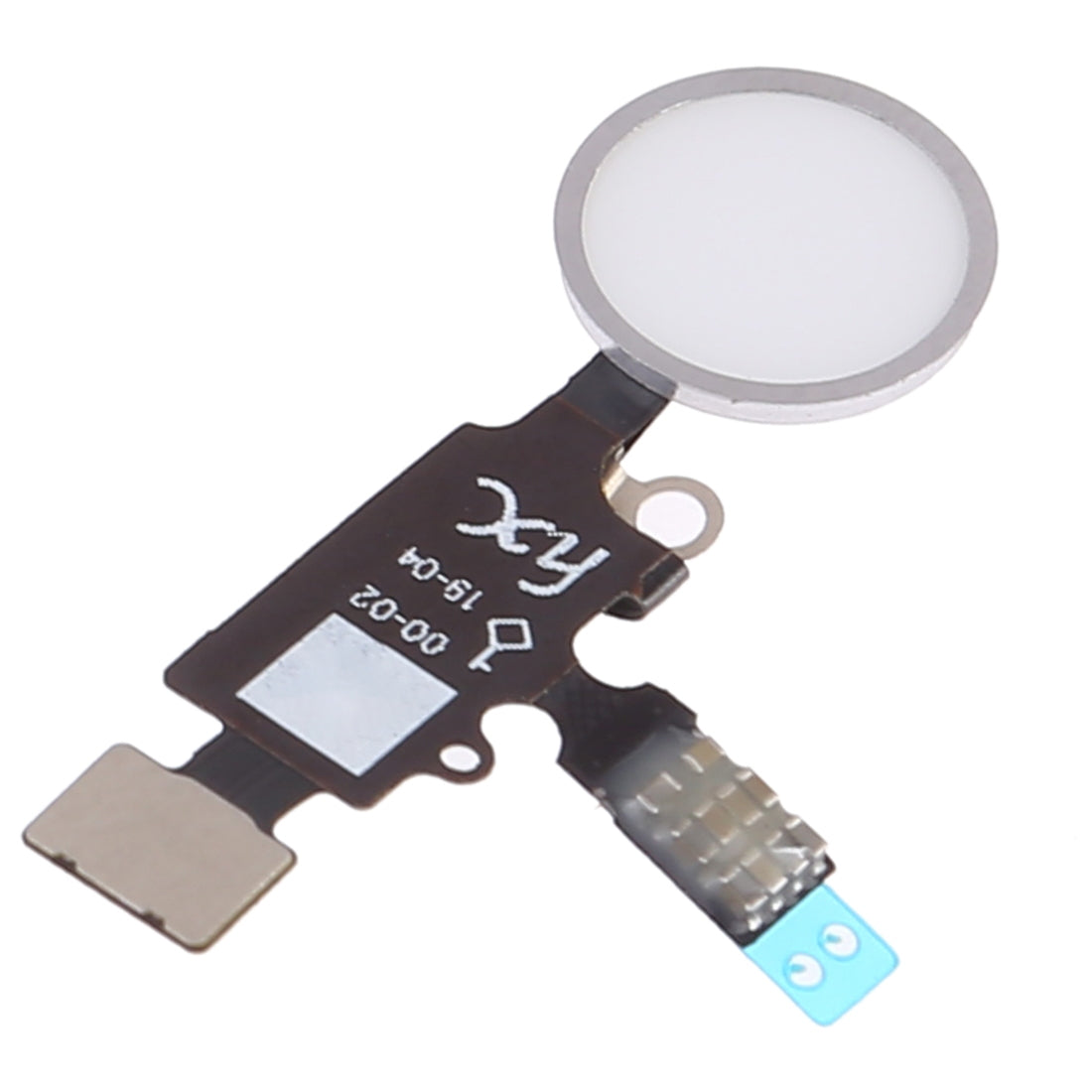 New Design Home Button (2 nd ) with Flex Cable for iPhone 8 Plus / 7 Plus / 8 / 7(Silver)