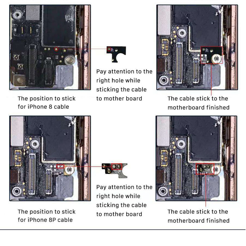 New Design Home Button (2 nd ) with Flex Cable for iPhone 8 Plus / 7 Plus / 8 / 7(Silver)