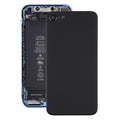 Glass Battery Back Cover with Camera Lens Frame for iPhone SE 2020(Black)