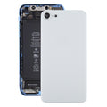 Glass Battery Back Cover with Camera Lens Frame for iPhone SE 2020(White)