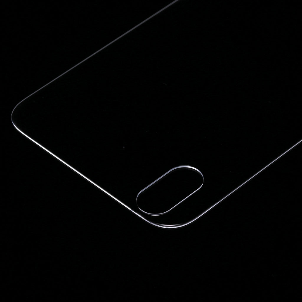 Glass Battery Back Cover for iPhone X(Transparent)