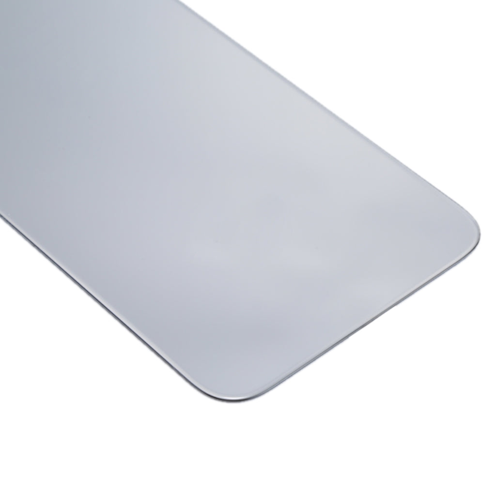 Glass Mirror Surface Battery Back Cover for iPhone X(Silver)