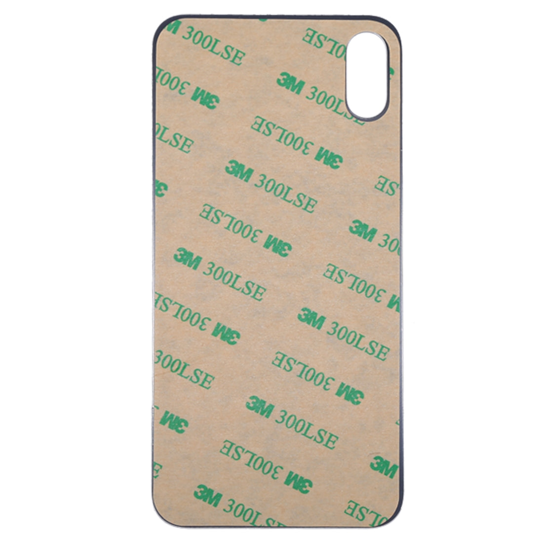 Glass Battery Back Cover for iPhone X(White)