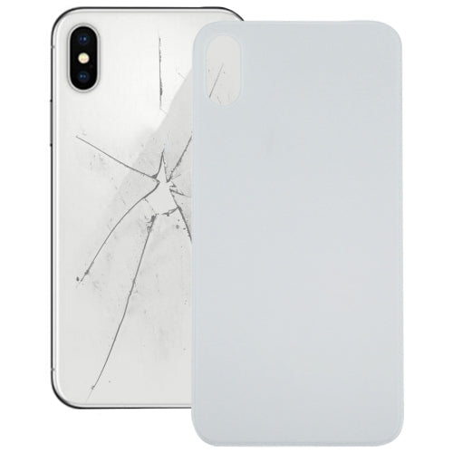 Glass Battery Back Cover for iPhone XS Max(White)