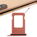 Double SIM Card Tray for iPhone XR (Double SIM Card)(Rose Gold)