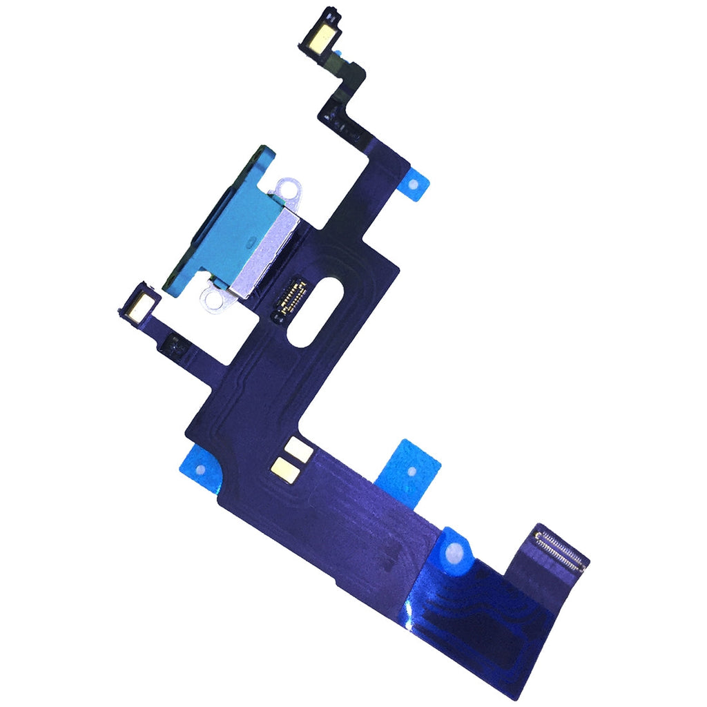 Charging Port Flex Cable for iPhone XR(Blue)