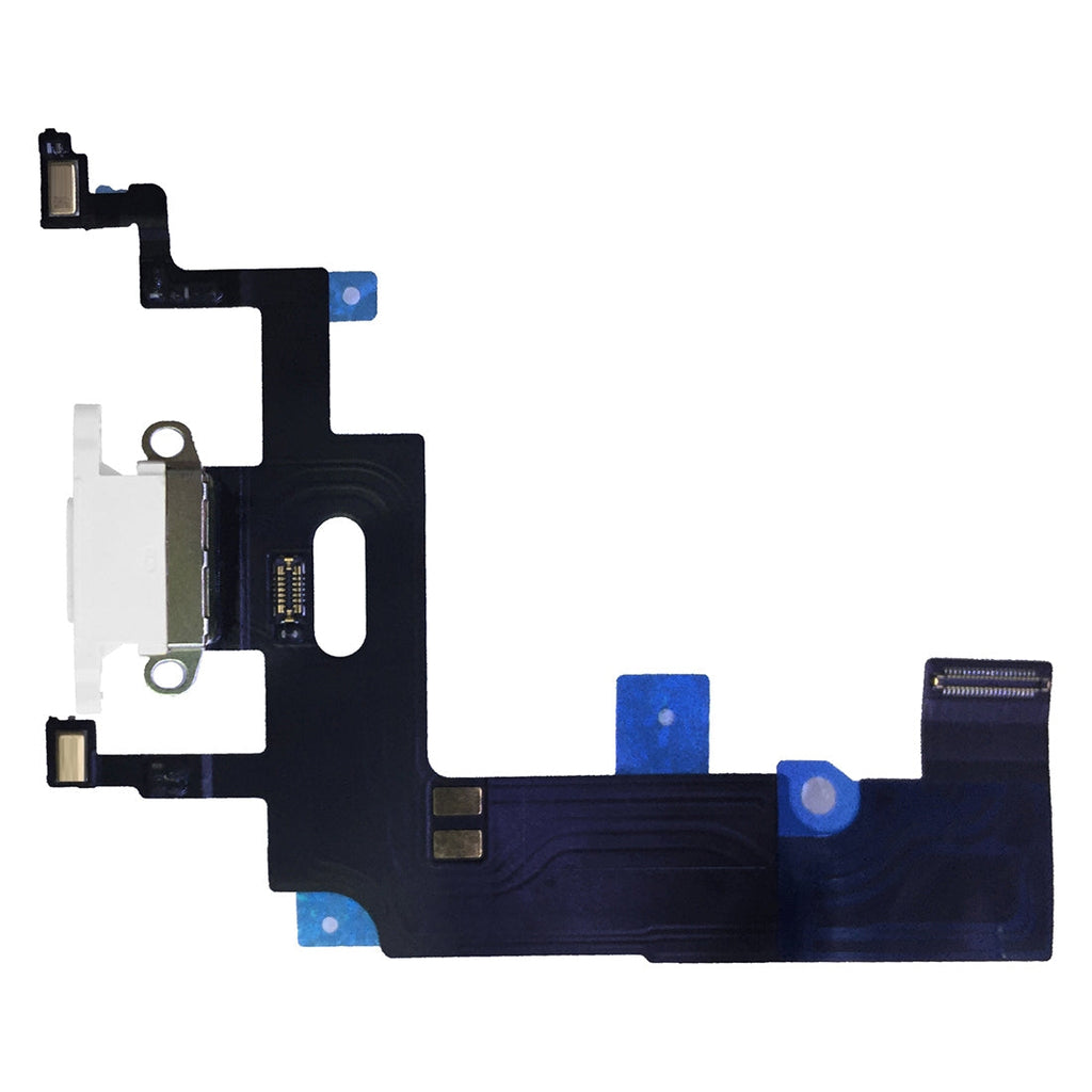 For iPhone XR Charging Port Flex Cable(White)