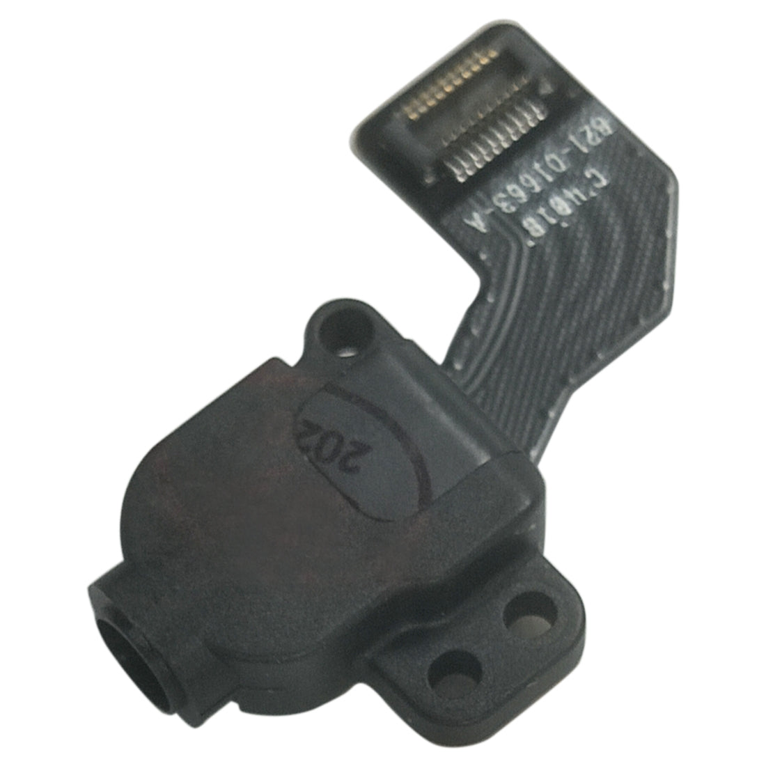 Earphone Jack Flex Cable 821-01663-A for Macbook Pro Retina 15 2018 2019 A1990(Black)