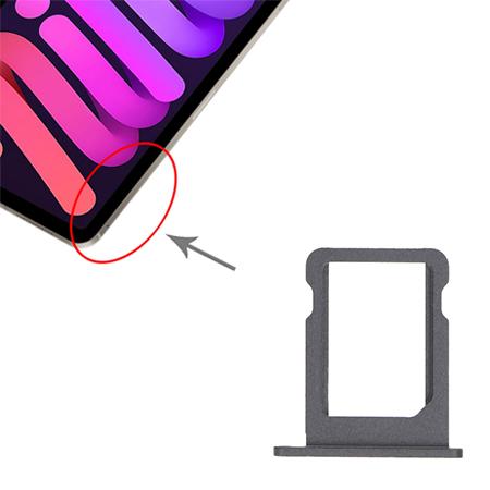 SIM Card Tray for iPad Mini 2021 A2568 (Black)