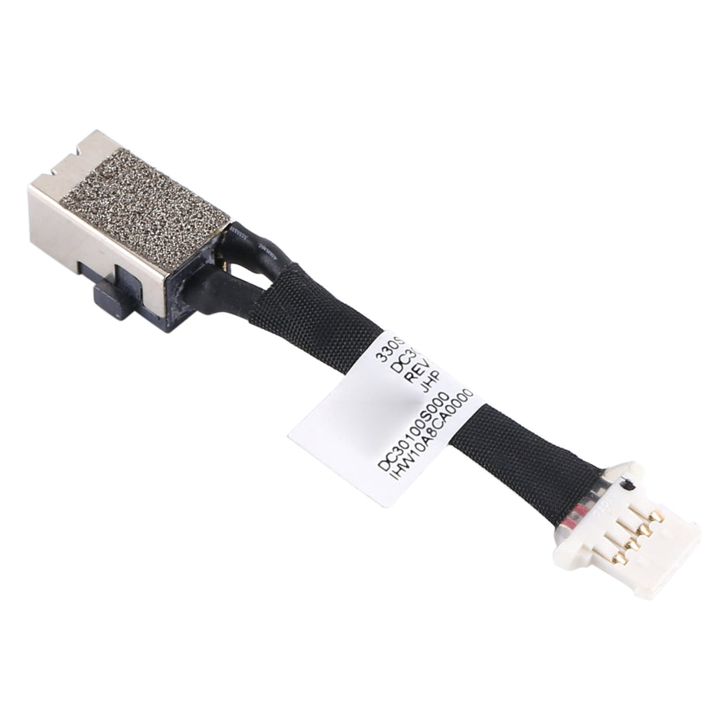DC Power Jack Connector With Flex Cable for Lenovo Ideapad 330s 330S-14AST 330s-15ARR 330S-15IKB 64411204200100 5C10R07521 DC30100S000