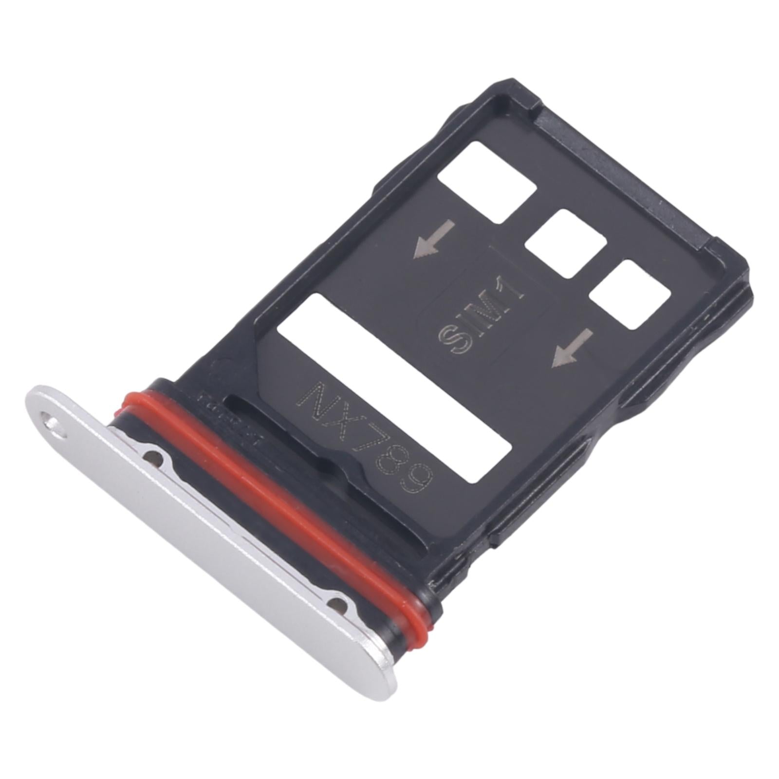 For ZTE nubia RedMagic 10 Pro SIM + SIM Card Tray (Silver)