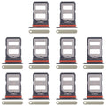 For Xiaomi 14T 5G 10pcs Original SIM Card Tray + SIM Card Tray (Green)
