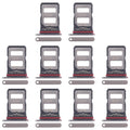 For Xiaomi 14T 5G 10pcs Original SIM Card Tray + SIM Card Tray (Gold)