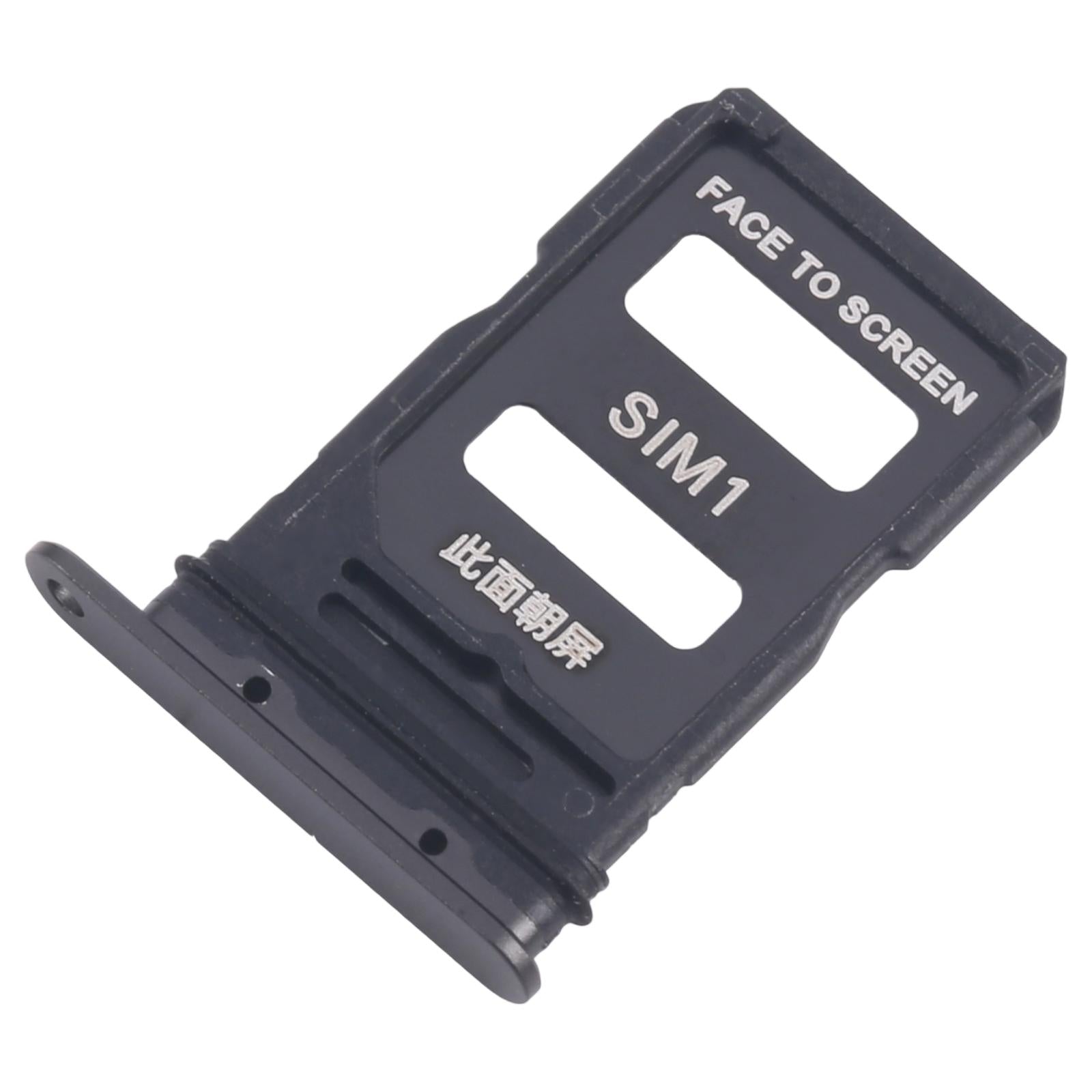 For Xiaomi 15 10pcs Original SIM Card Tray + SIM Card Tray (Black)